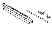 Kit Raschiatori Taglio 2 Accessorio Imperia Simplex 060, 096